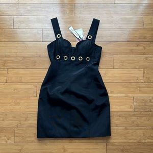 Yoana Baraschi black dress